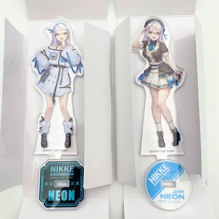 h*P様 NIKKE フィギュア 、カップ、アクリルスタンド　セット Amazon.co.jp: NIKKE ファミマコラボ アクリルスタンド アリス